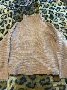 Madewell Cream Cowl-Neck Knit Sweater